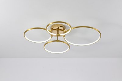 โคมไฟเพดาน 4 ห่วง ทรงกลม รุ่น 2020GX-4