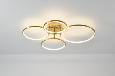 โคมไฟเพดาน 4 ห่วง ทรงกลม รุ่น 2020GX-4