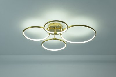 โคมไฟเพดาน 4 ห่วง ทรงกลม รุ่น 2020GX-4