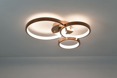 โคมไฟช่อ ทรงวงแหวน 3 ห่วง รุ่น GX-2425-M