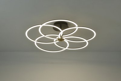 โคมไฟช่อ ทรงวงแหวน 5 ห่วง รุ่น GD-3750-6