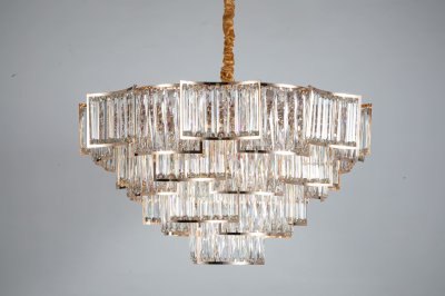 โคมไฟระย้าคริสตัล ทรงกลมไต่ระดับ รุ่น 8012-800