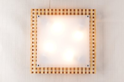 โคมไฟเพดาน ทรงสี่เหลี่ยม รุ่น M8111-3