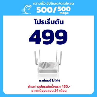 โปรเริ่มต้นสำหรับเน็ตบ้าน