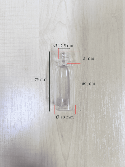 ขวดPET ทรงคอแคบ 30 ml