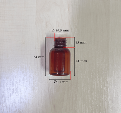 ขวดPET ทรงระฆัง 10 ml