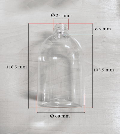 ขวดPET ทรงระฆัง 300 ml