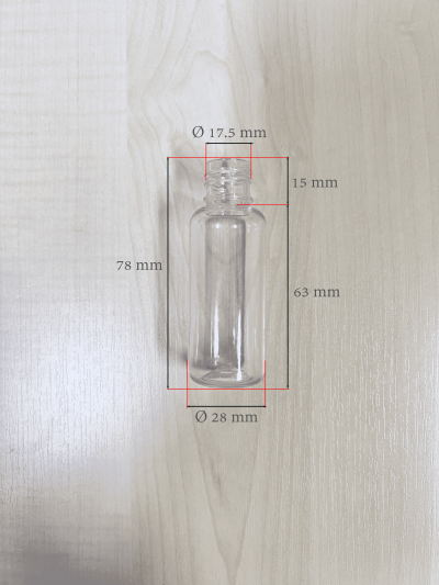 ขวดPET ทรงระฆัง 30 ml