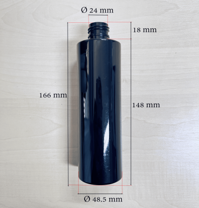 ขวดPET ทรงกระบอก 250 ml