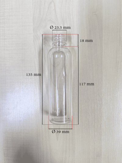 ขวดPET ทรงระฆัง 125 ml