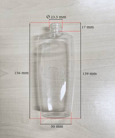 ขวดPET ทรงขวดแบน 200 ml