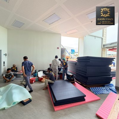 เบาะติดผนังกันกระแทก Wall Padding AT GYM