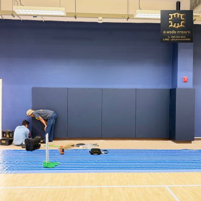 เบาะติดผนังกันกระแทก Wall Padding AT GYM