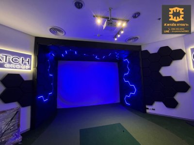 ห้องซ้อมกอล์ฟ Golf Simulator