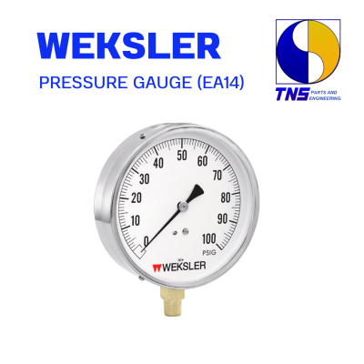 WEKSLER PRESSURE GAUGE EA14 - เกจวัดแรงดัน