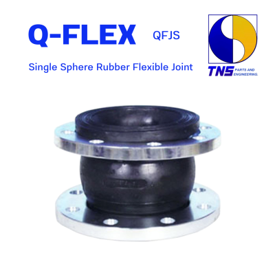 Q-FLEX QFJS Single Sphere Rubber Flexible Joint - Flanged