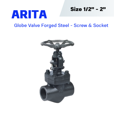 ARITA FGL Globe Valve Forged Steel Screw & Socket