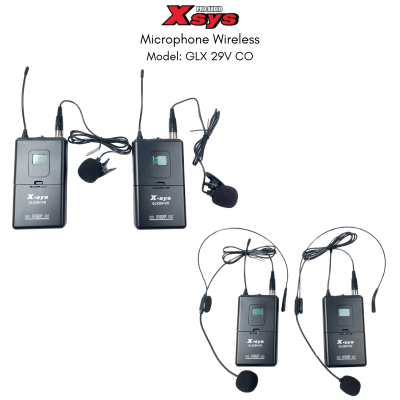 MIC WIRELESS XSYS TYPE GLX89VCO (CLIP ON)
