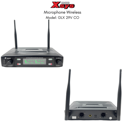 MIC WIRELESS XSYS TYPE GLX89VCO (CLIP ON)