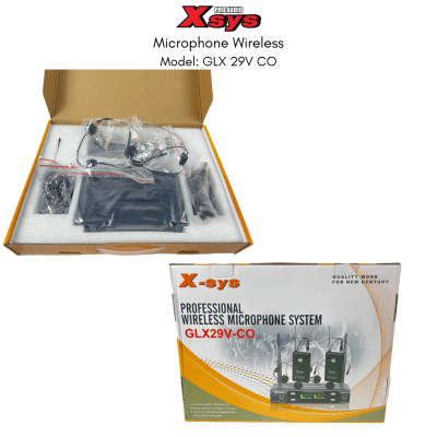 MIC WIRELESS XSYS TYPE GLX89VCO (CLIP ON)