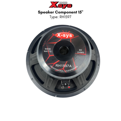 SPEAKER COMPONENT XSYS 15 Inch TYPE RH1597
