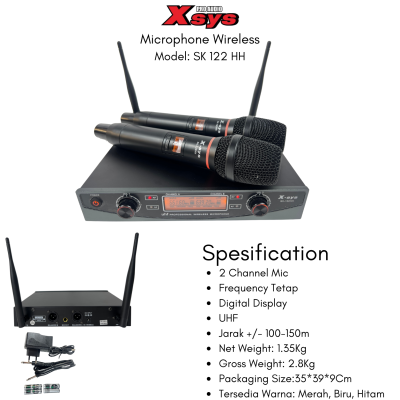 MIC WIRELESS XSYS TYPE SK122H MIC WIRELESS XSYS TYPE SK122H