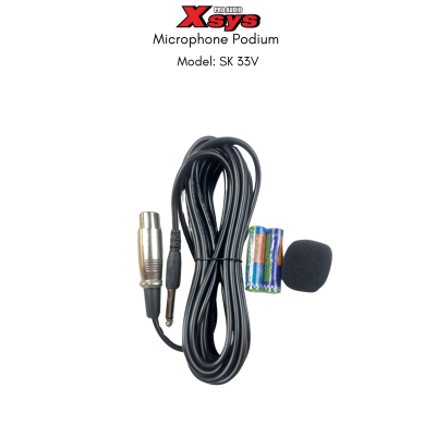 MICROPHONE KABEL PODIUM XSYS SK33V MICROPHONE KABEL PODIUM XSYS SK33V