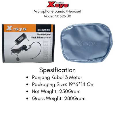 MIC WIRELESS XSYS SK525DX