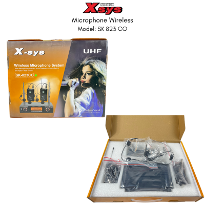MIC WIRELESS XSYS TYPE SK823CO (CLIP ON)