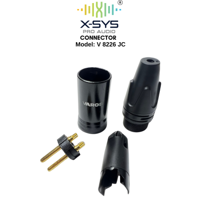JACK CONNECTOR VAROS V8226 MALE/JANTAN