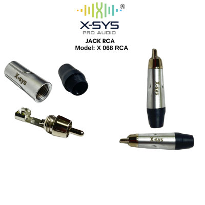JACK RCA MALE/JANTAN XSYS X068RCA
