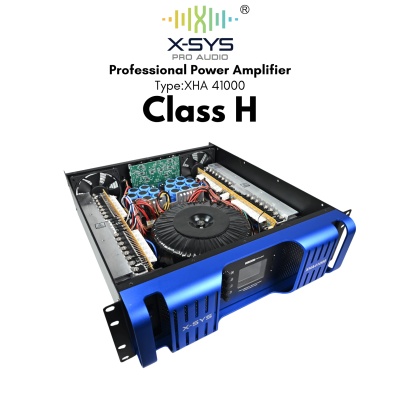 POWER AMPLIFIER XSYS XHA41000 CLASS H