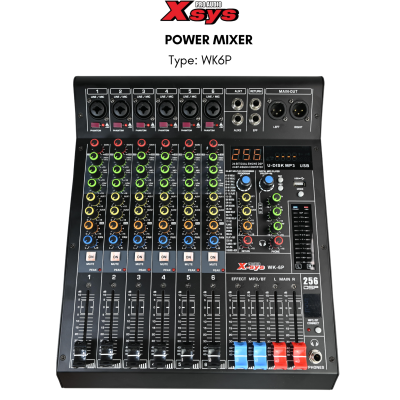 POWER MIXER XSYS WK6P