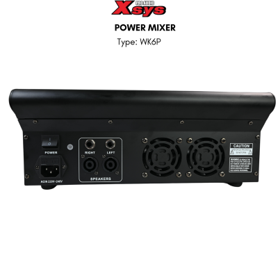 POWER MIXER XSYS WK6P
