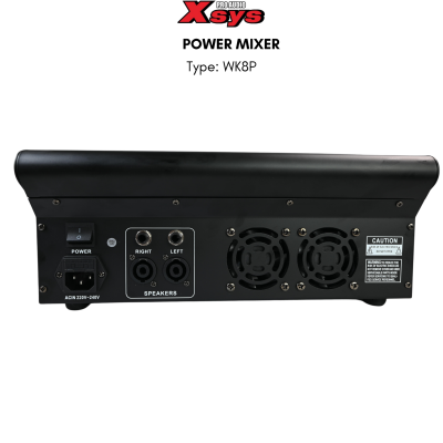 POWER MIXER XSYS WK8P POWER MIXER XSYS WK8P
