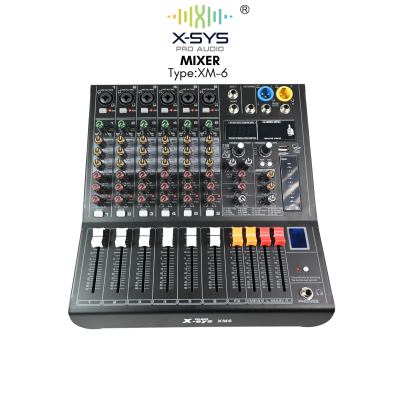 MIXER XSYS ( XM6 )6 MONO/MIC LINE + STEREO LR