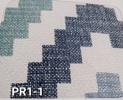 ผ้าม่านลายดอกวินเทจ - สีพาสเทล หน้า 280CM。