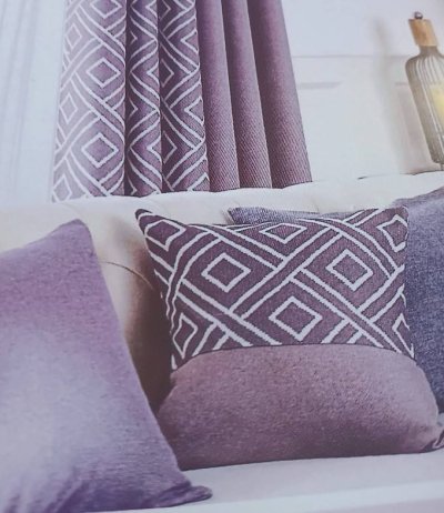 ผ้าม่านลายดอกวินเทจ - สีพาสเทล หน้า 280CM.