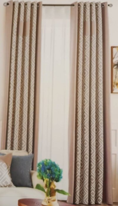 ผ้าม่านลายดอกวินเทจ - สีพาสเทล หน้า 280CM.