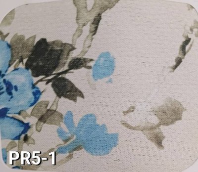 ผ้าม่านลายดอกวินเทจ - สีพาสเทล หน้า 280CM.