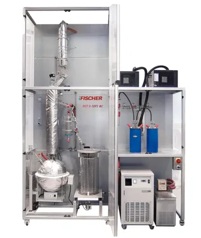 Precision in crude oil distillation according to ASTM D2892