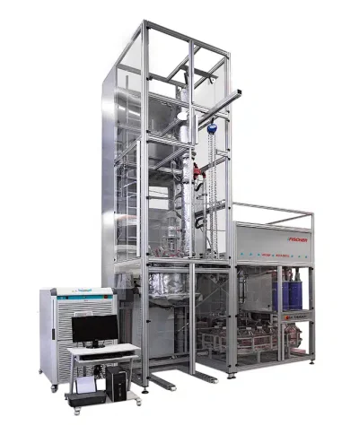 Automated TBP distillation according to ASTM D2892