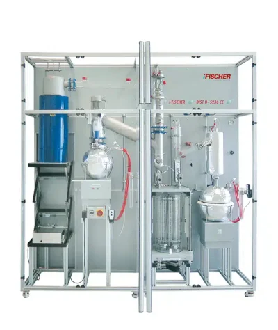 Fully automatic HV distillation system up to 650 °C