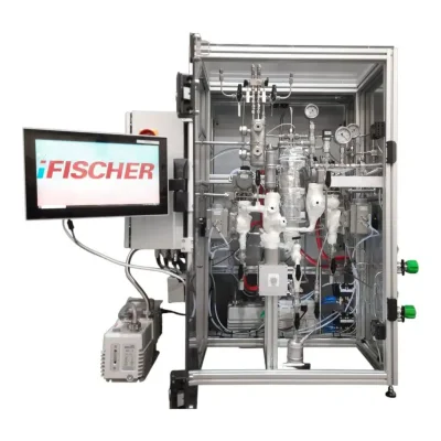 Determine phase equilibria up to 50 bar