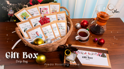 PREDA GiftBox (ชุดรวมเมล็ดกาแฟของปรีดา)(copy) PREDA GiftBox (ชุดรวมเมล็ดกาแฟของปรีดา)(copy)
