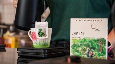 Drip coffee Preda Medium to Dark roast ;10g