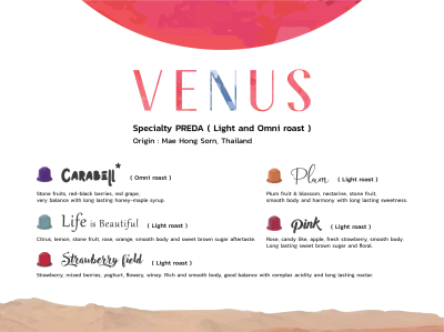 Venus Coffee Capsules 100 Capsule Box (Includes 5 Specialty Flavors) Venus Coffee Capsules 100 Capsule Box (Includes 5 Specialty Flavors)