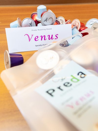 แคปซูลกาแฟ Venus 50 Capsule box  (รวม Specialty 5 รสชาติ)