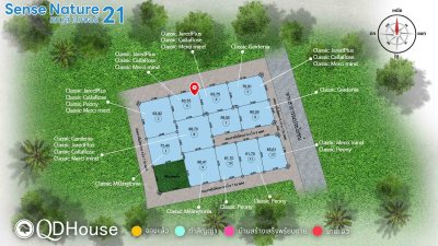 บ้านหัวรอ เซ้นส์เนเจอร์ โครงการ 21 แปลงที่ 003