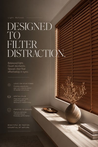 Wood Blind Collection A25 Series